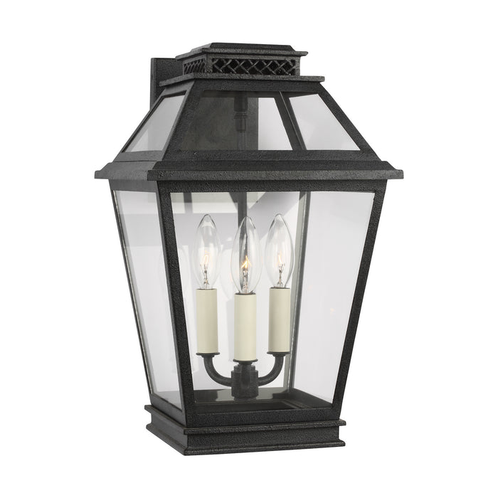 Three Light Outdoor Wall Lantern