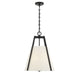 Savoy House - 7-1875-3-89 - Three Light Pendant - Mansfield - Matte Black