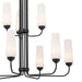 Kichler - 52482BK - Nine Light Chandelier - Truby - Black