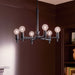 Kichler - 52424BK - Six Light Chandelier - Torvee - Black