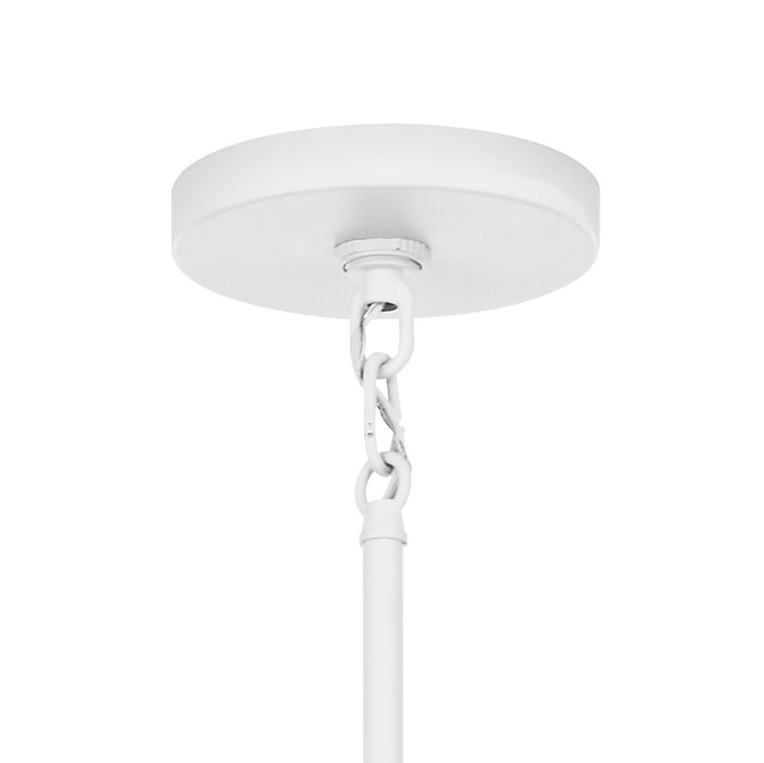 Kichler - 52349WH - Eight Light Chandelier - Armand - White