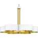 Quoizel - BSM5028W - Six Light Chandelier - Balsam - White Lustre