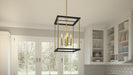 Quoizel - KNW2814MBK - Four Light Pendant - Kynwyd - Matte Black