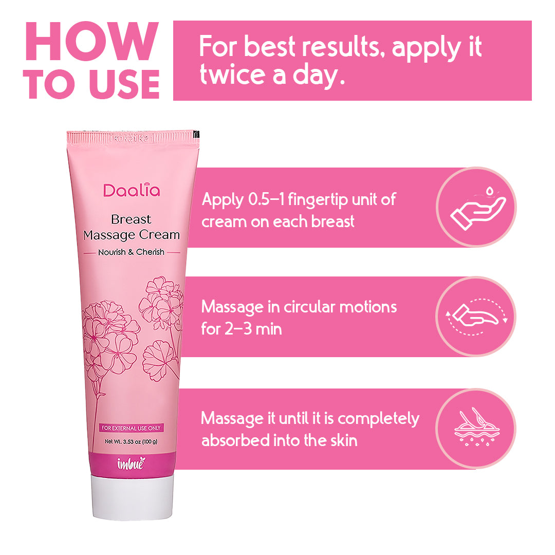 Daalia Breast Massage Cream