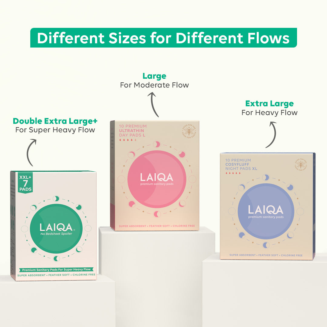 LAIQA Double Extra Large Plus Pads
