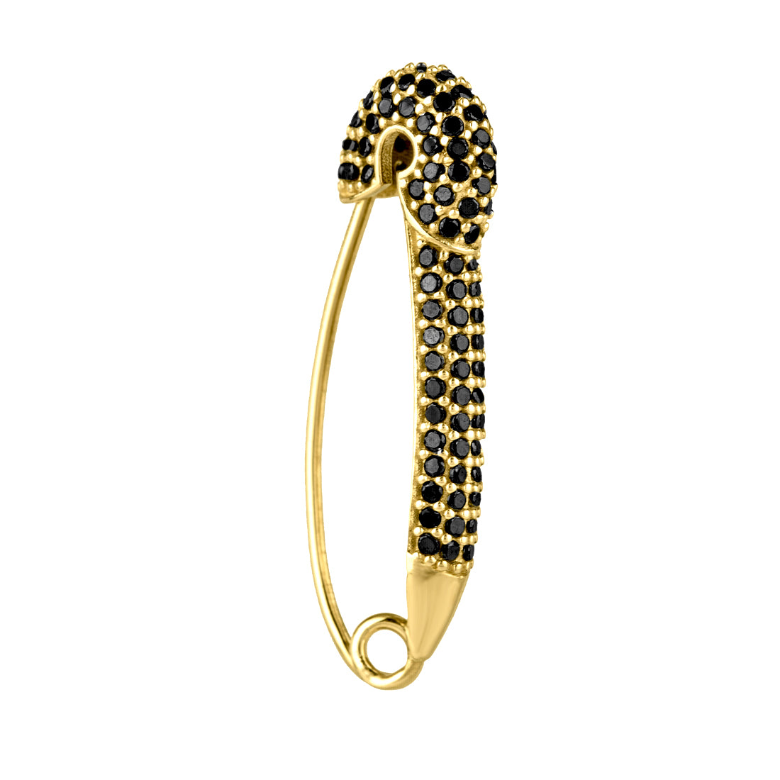 gucci safety pin earring