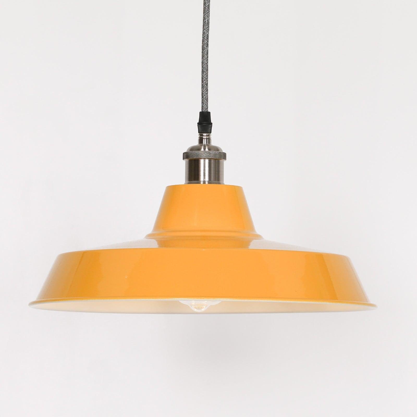 yellow pendant kitchen light