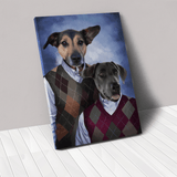 Load image into Gallery viewer, The Step Brothers | Custom Pet Canvas-2-Mooportraits