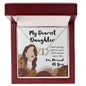 Dearest Daughter...I'm Proud Of You 10k Everlasting Love Necklace