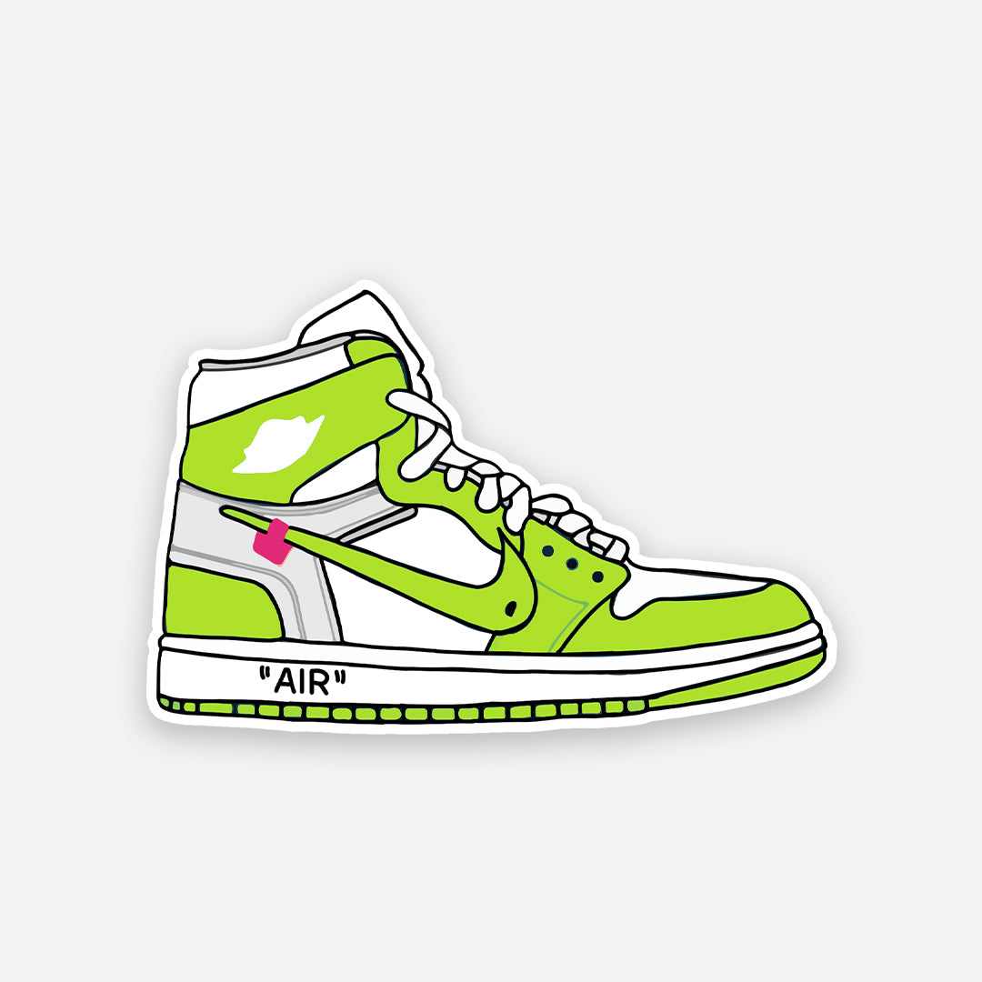 Shoe Green sticker – STICK IT
