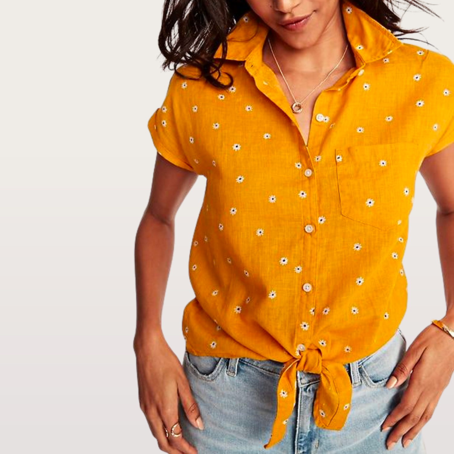 old navy daisy shirt