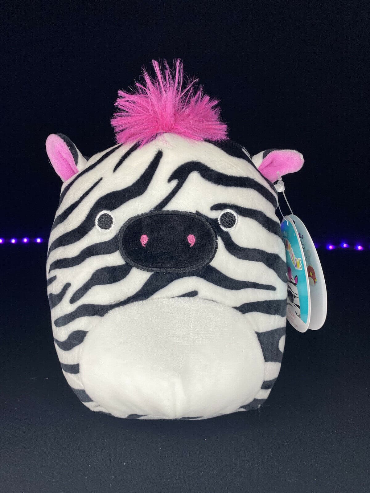 squishmallow pink zebra