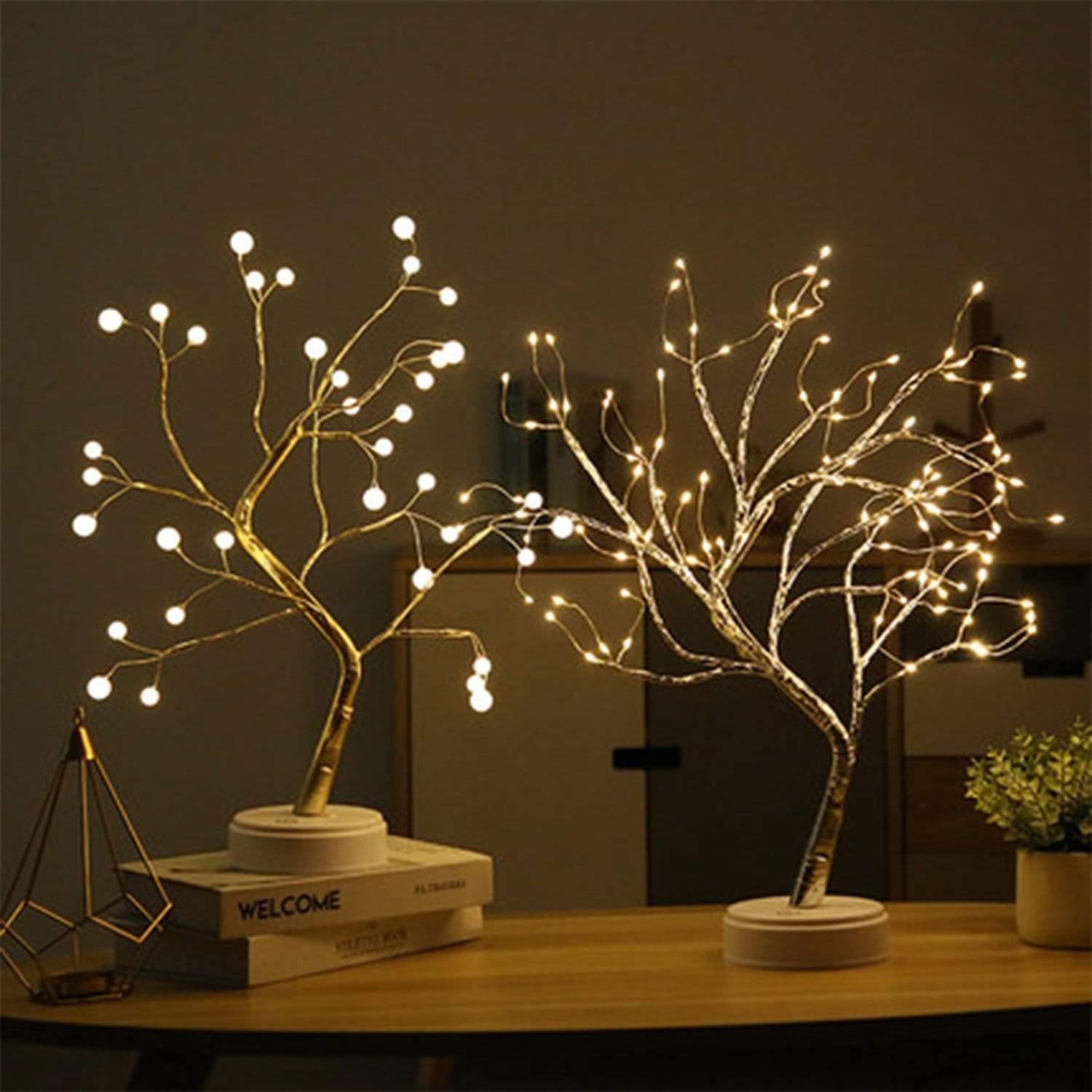 Gå forud de vest Spirit Tree of Light LED Table Lamp – Sage & Sill