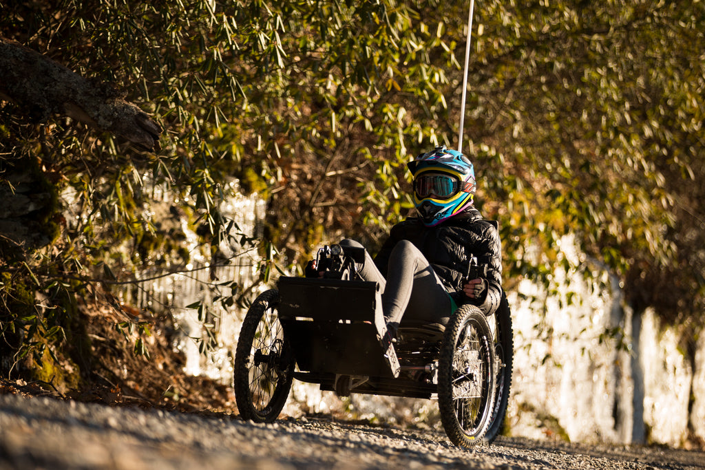Outrider Horizon Bike for Paraplegic Mobility Off-Road