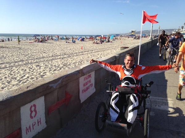 Chris Wenner, Outrider USA, quadriplegic, quadriplegic bike