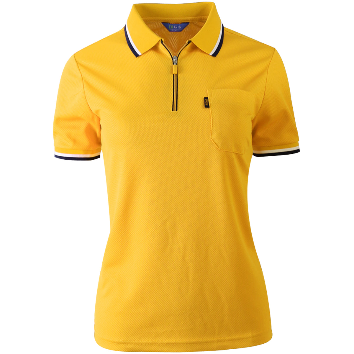 women's zip up polo shirts