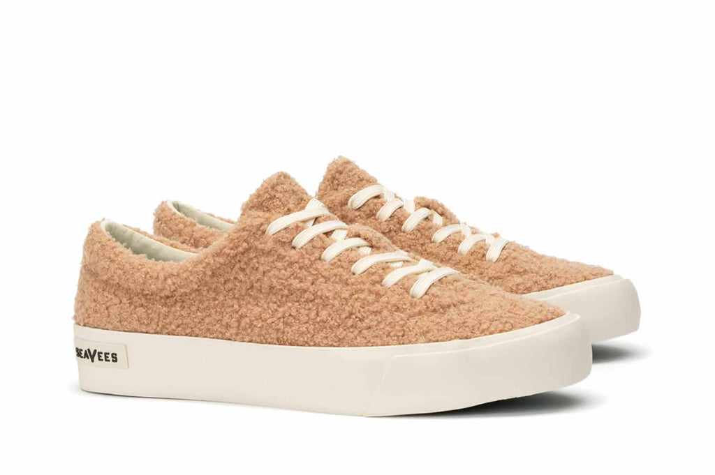 shearling slip on sneakers