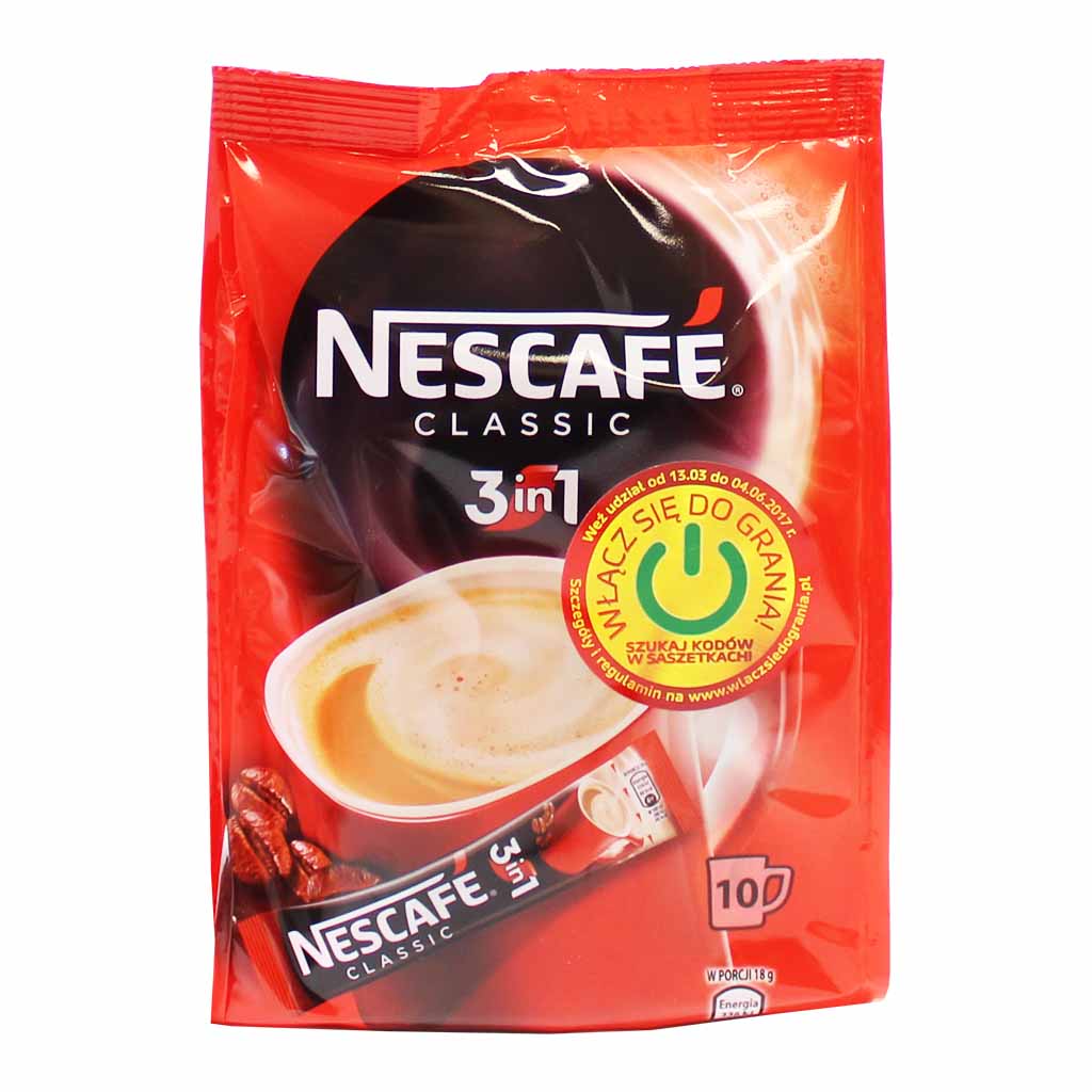 Instant Coffee Nescafe 3 In 1
