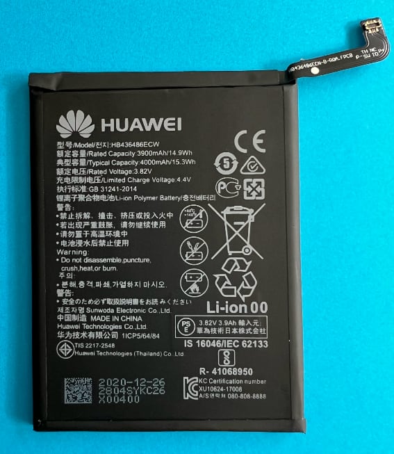 Huawei swark hb436486ecw Le matériau de Batterie Mate 10 10 Pro 20 Pro Chaque Outil 
