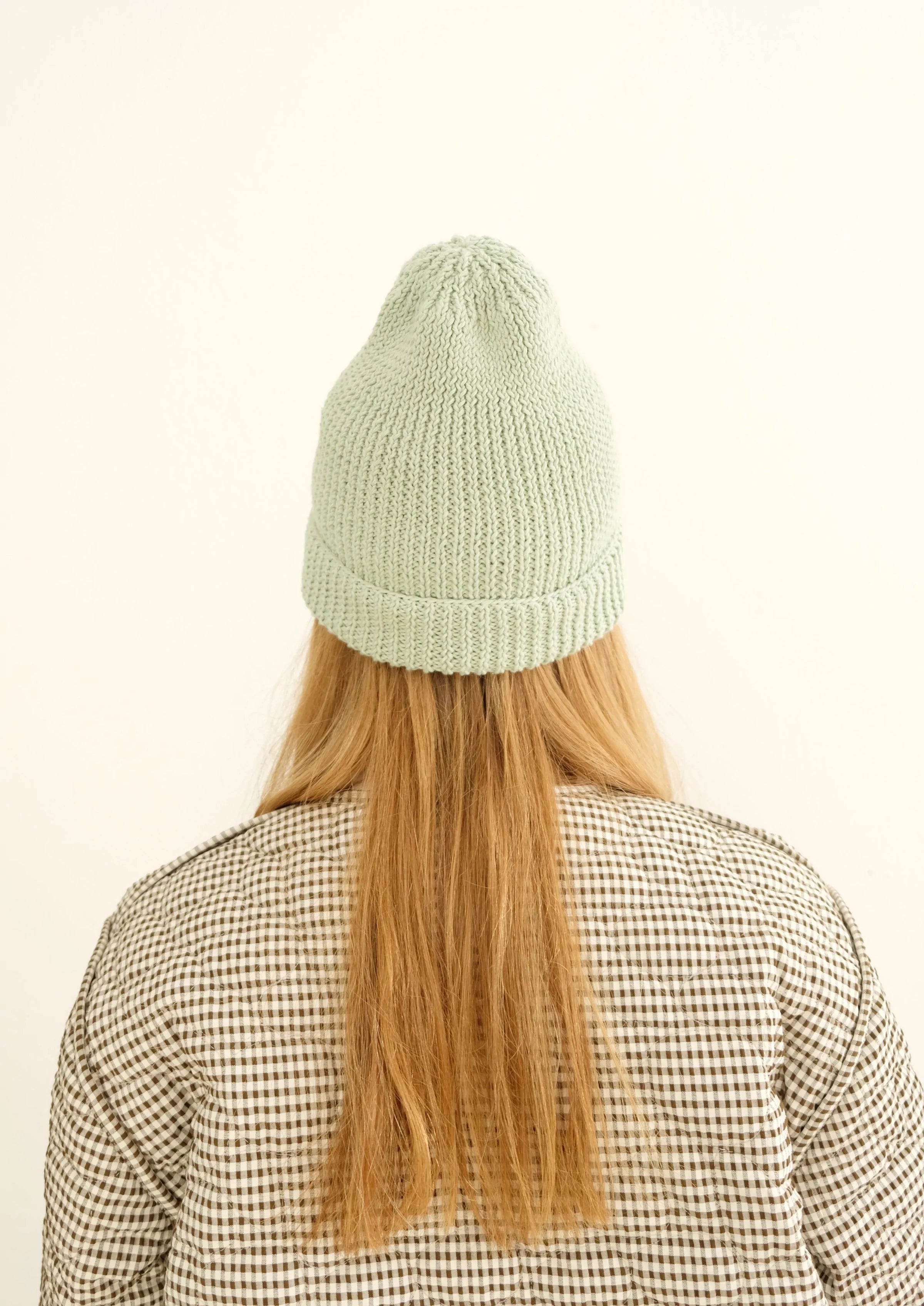 SIIILON◯◯ One love hand knit cap-