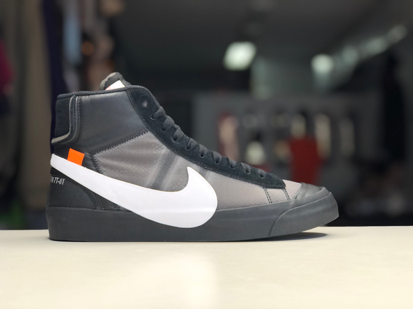 Nike Blazer Mid Off-White Grim Reaper size 8