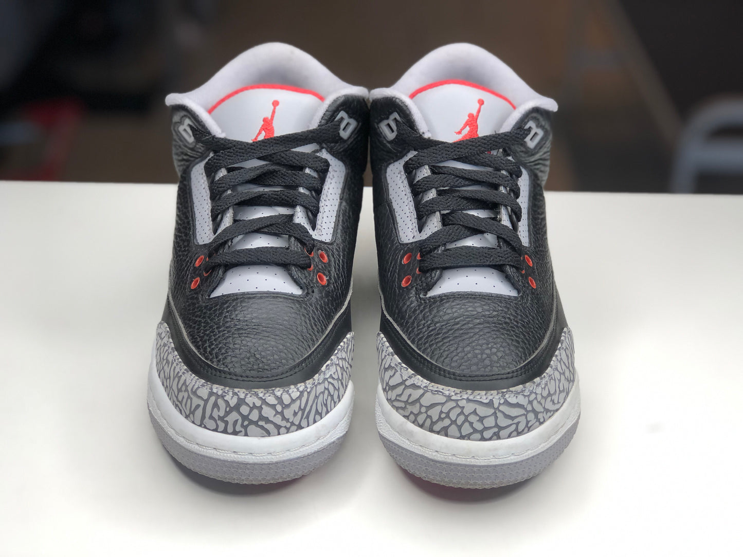 Jordan 3 OG Black Cement 2018 size 7Y