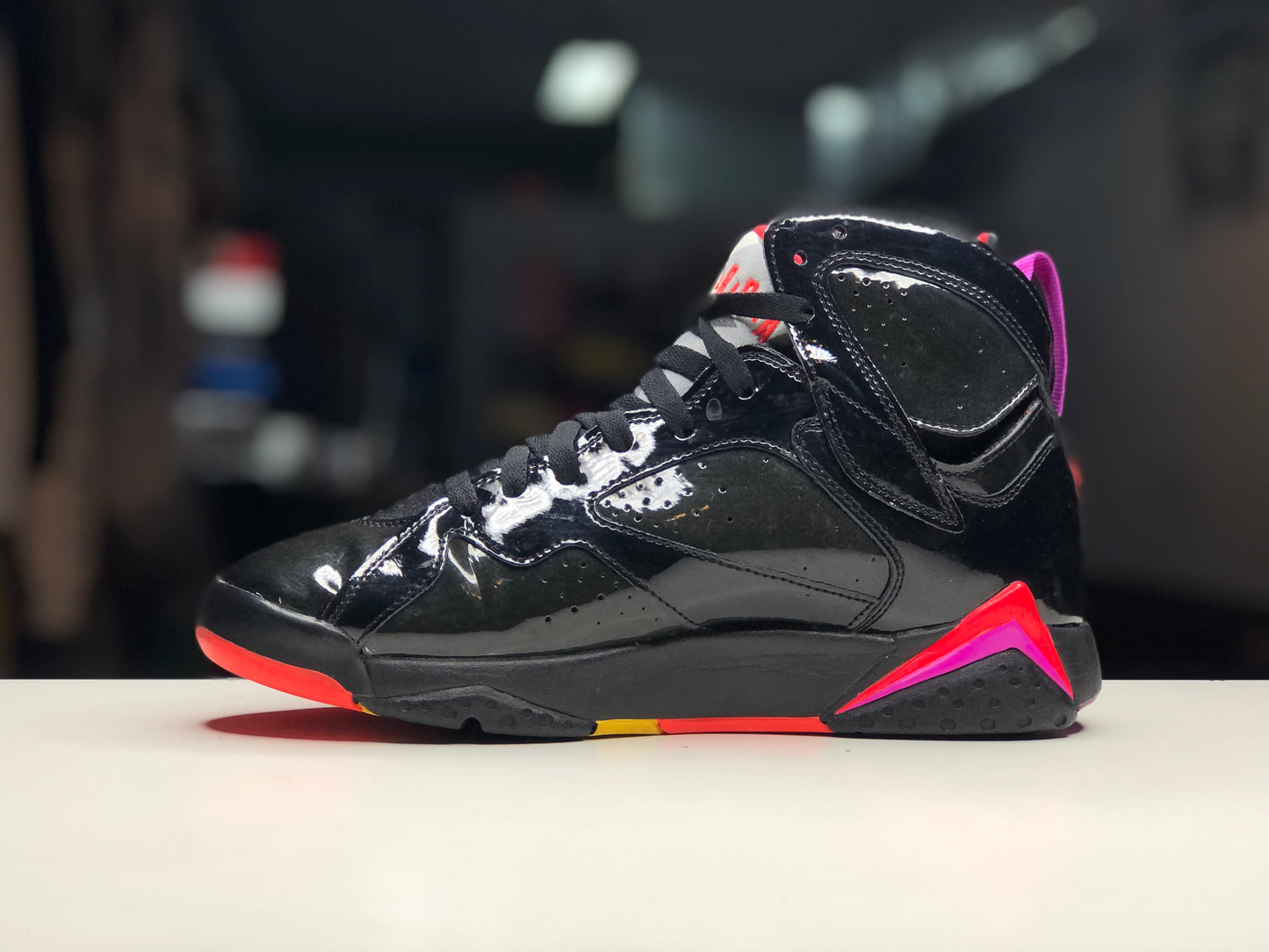 Jordan 7 Retro Black Patent size 9.5