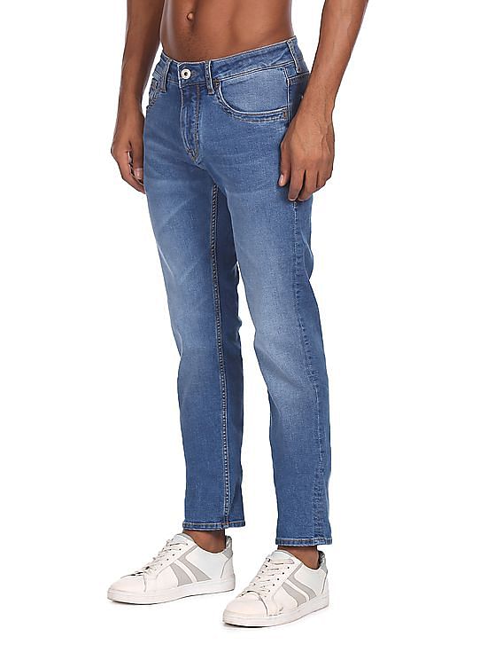 flying machine men's tapered fit jeans