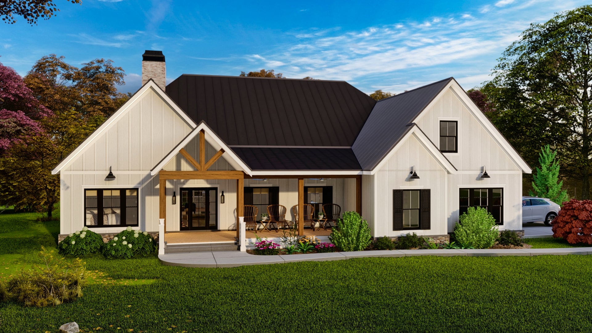 ranch home drawings