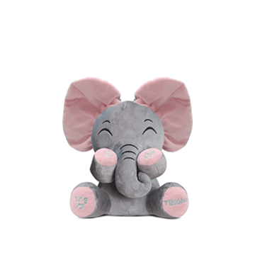 talking plush elephant