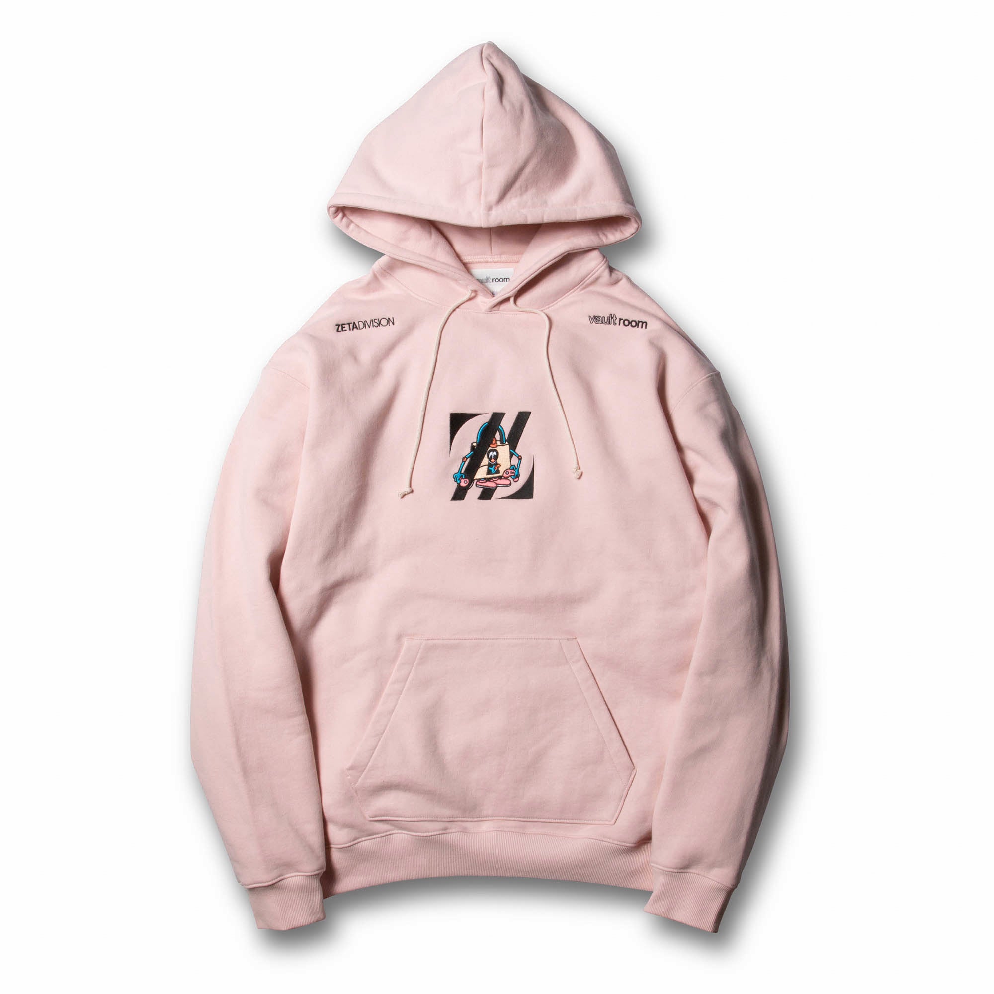 ZETA DIVISION vaultroom HOODIE pink