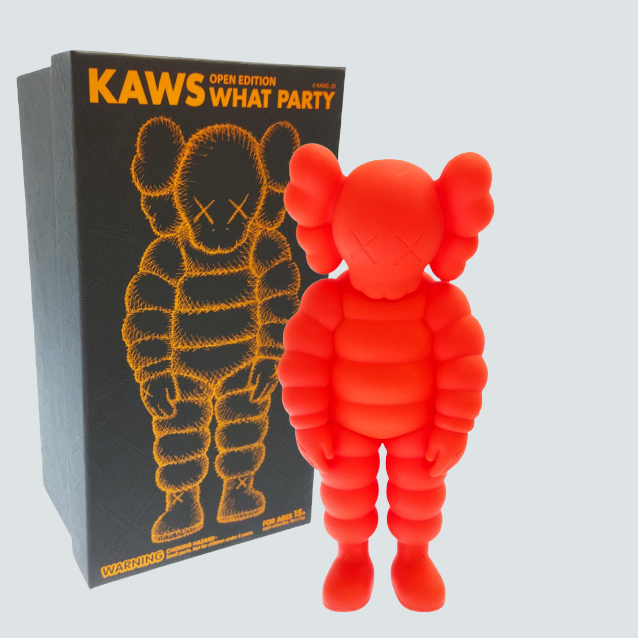 新品未開封】KAWS WHAT PARTY ORANGE-