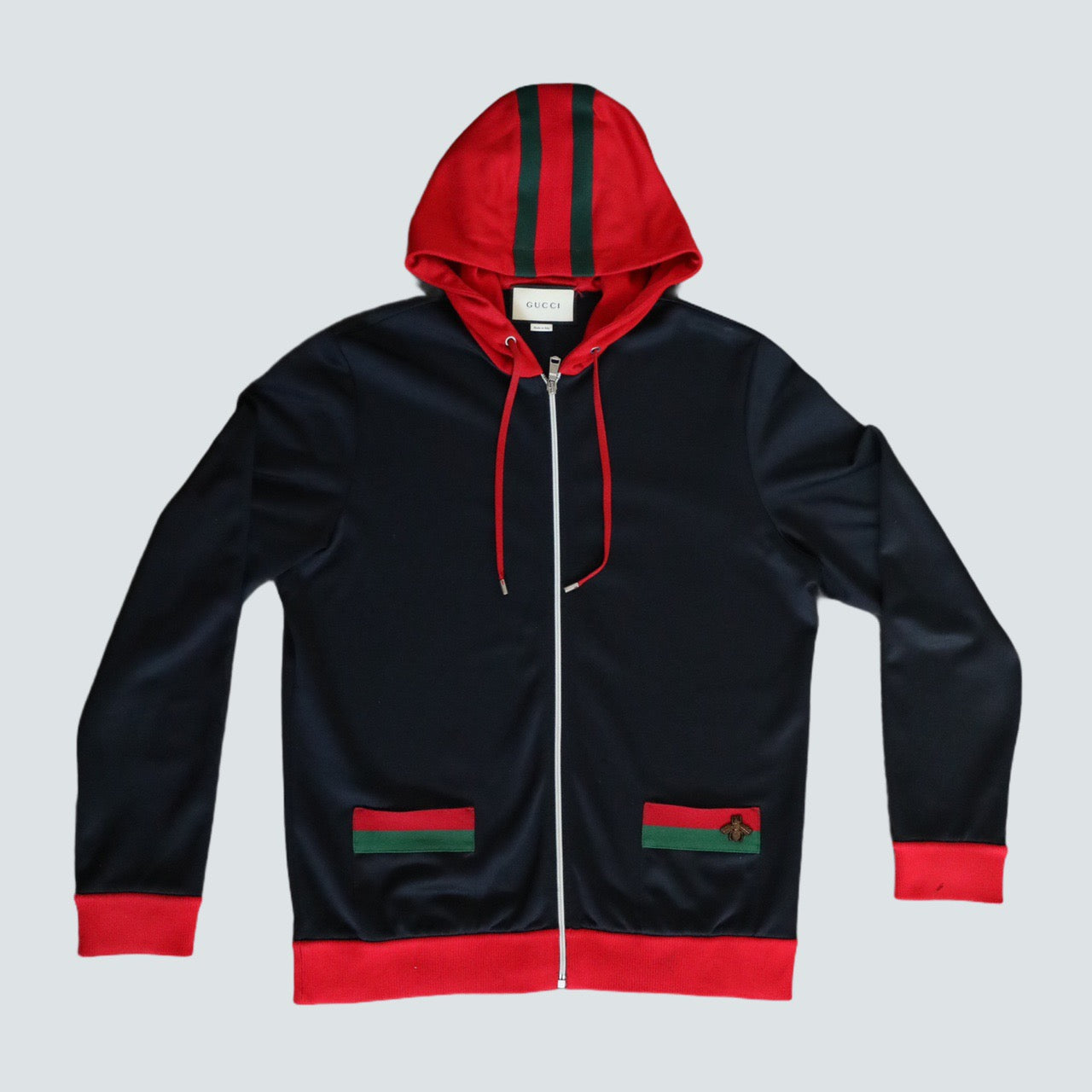 red hoodie gucci