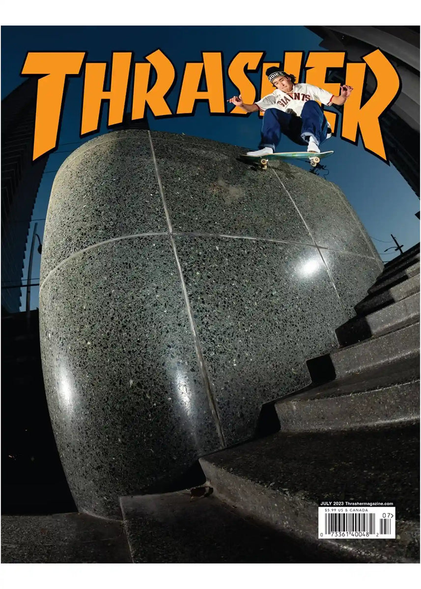 ２３年前 CONSOLIDATED STEVE BAILEY THRASHER COVER日本スケート遺産 