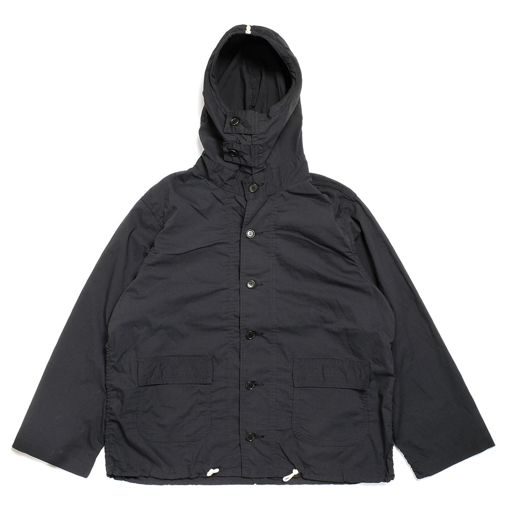 POST O'ALLS - #1114R NAVY Parka 3-R RS - poly feather ripstop