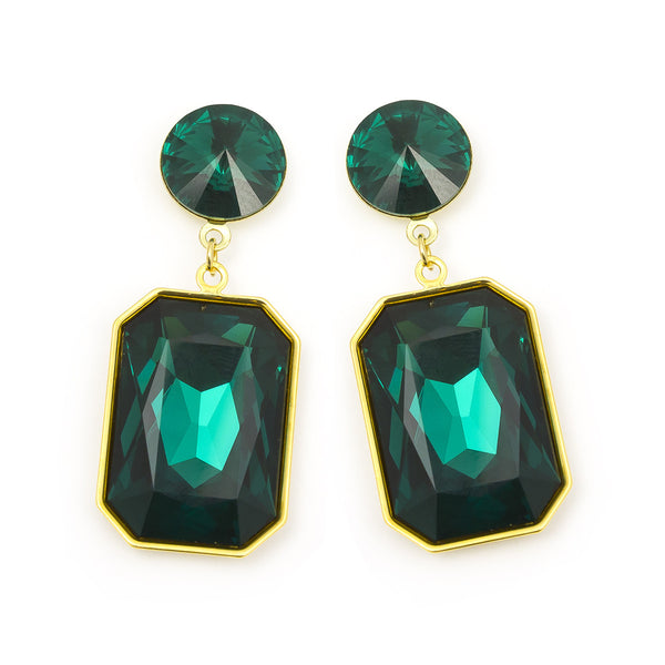 Oblong Drop Earrings