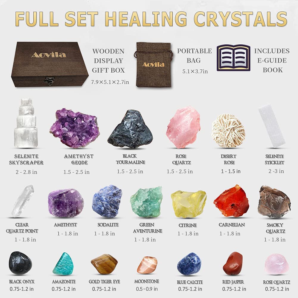 Chrystal healing stones 