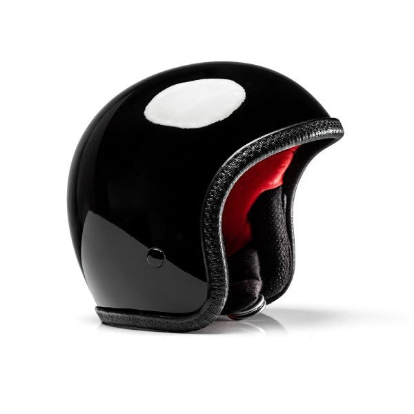 black skull cap helmet