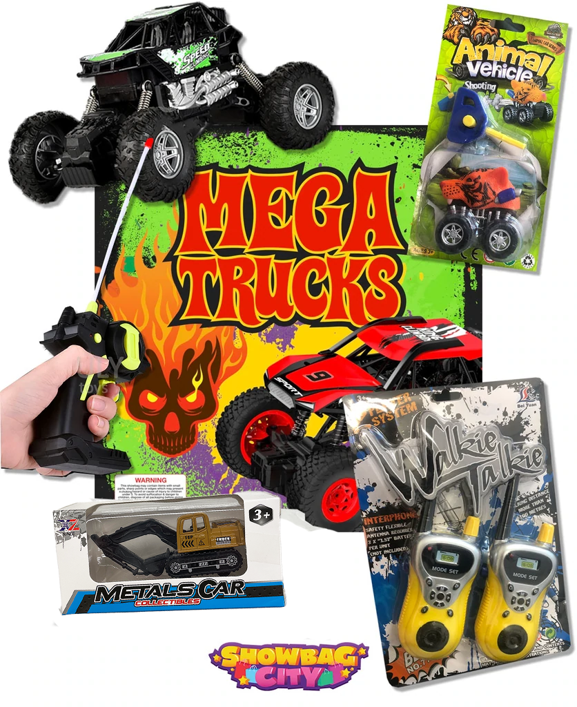 monster jam showbag