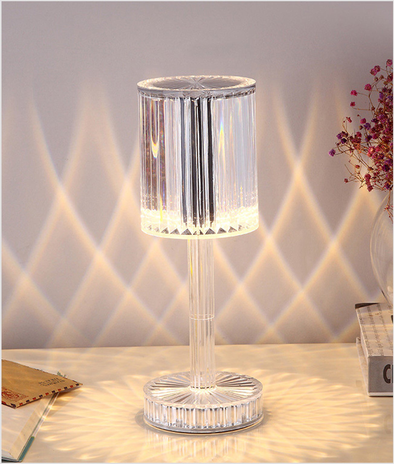 acrylic crystal lamp