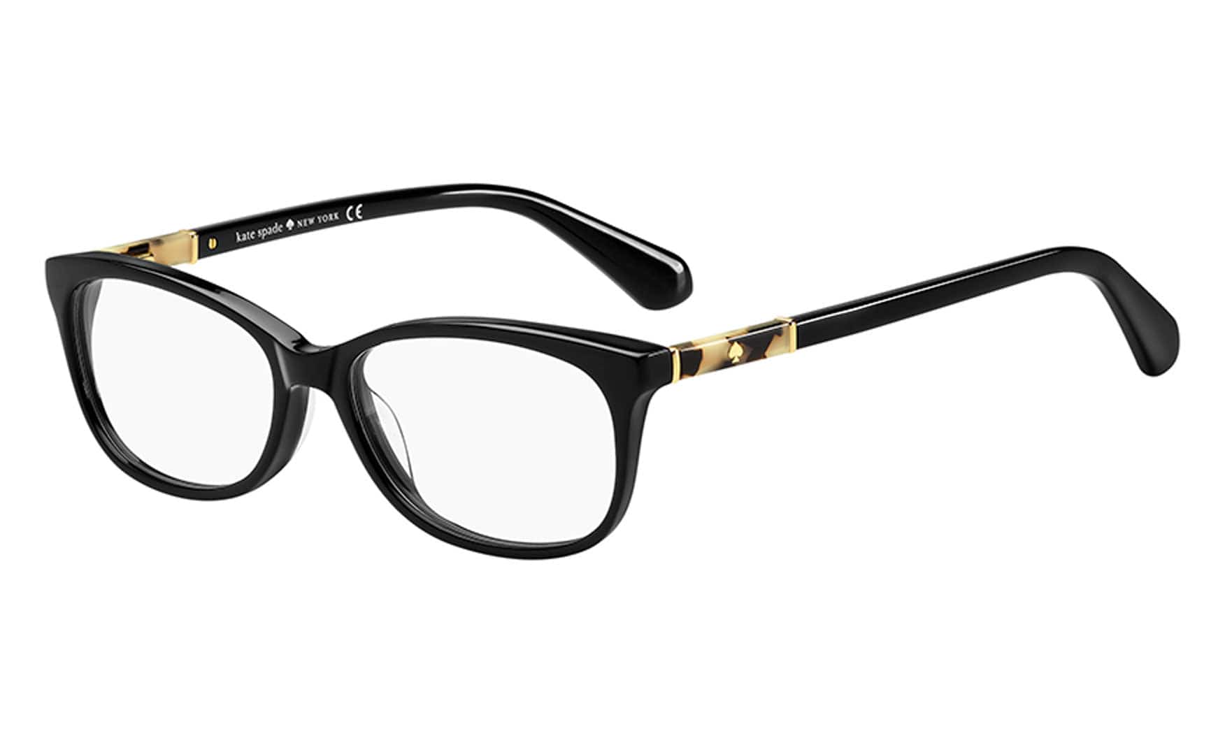 kate spade black and white glasses