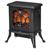 Freestanding Electric Fireplace Stove Heater
