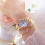 Fashion Women's Watches Gold Diamond Luxury Top Brand Design