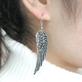 Fashion Angel Wings Earrings For Women Ear Charm Feather Stud