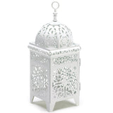 Accent Plus Lacy Cutout Candle Lantern - 11 inches