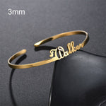 50% Off Free Shipping Personalized Custom Cuff Bangles Buy Now