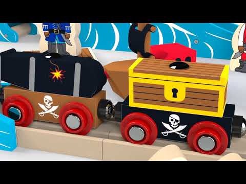 bigjigs pirate train set