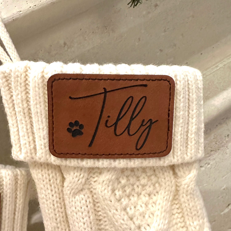 Personalized Sweater Stocking