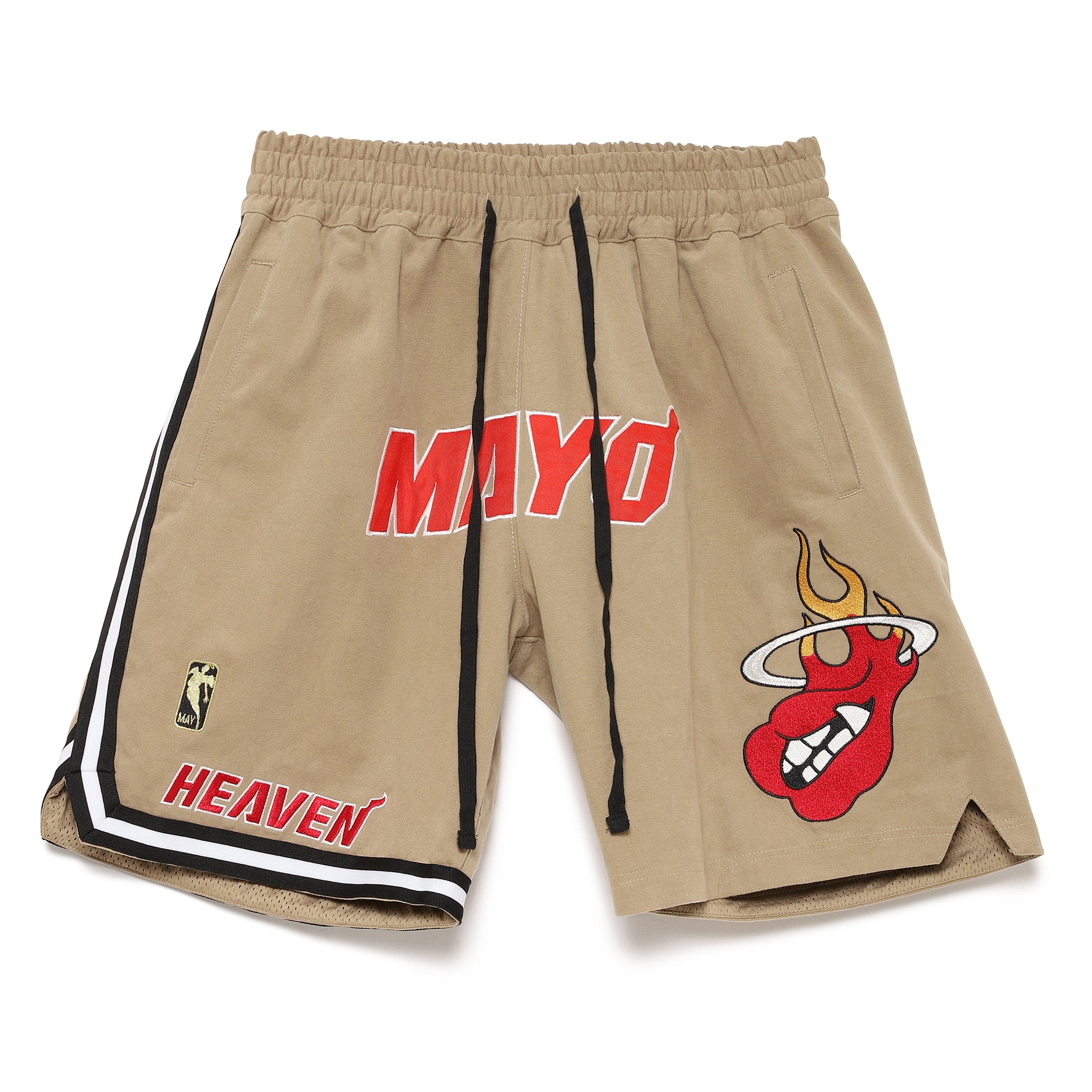 MAYO | MAYO HEAVEN Embroidery Shorts - BEIGE