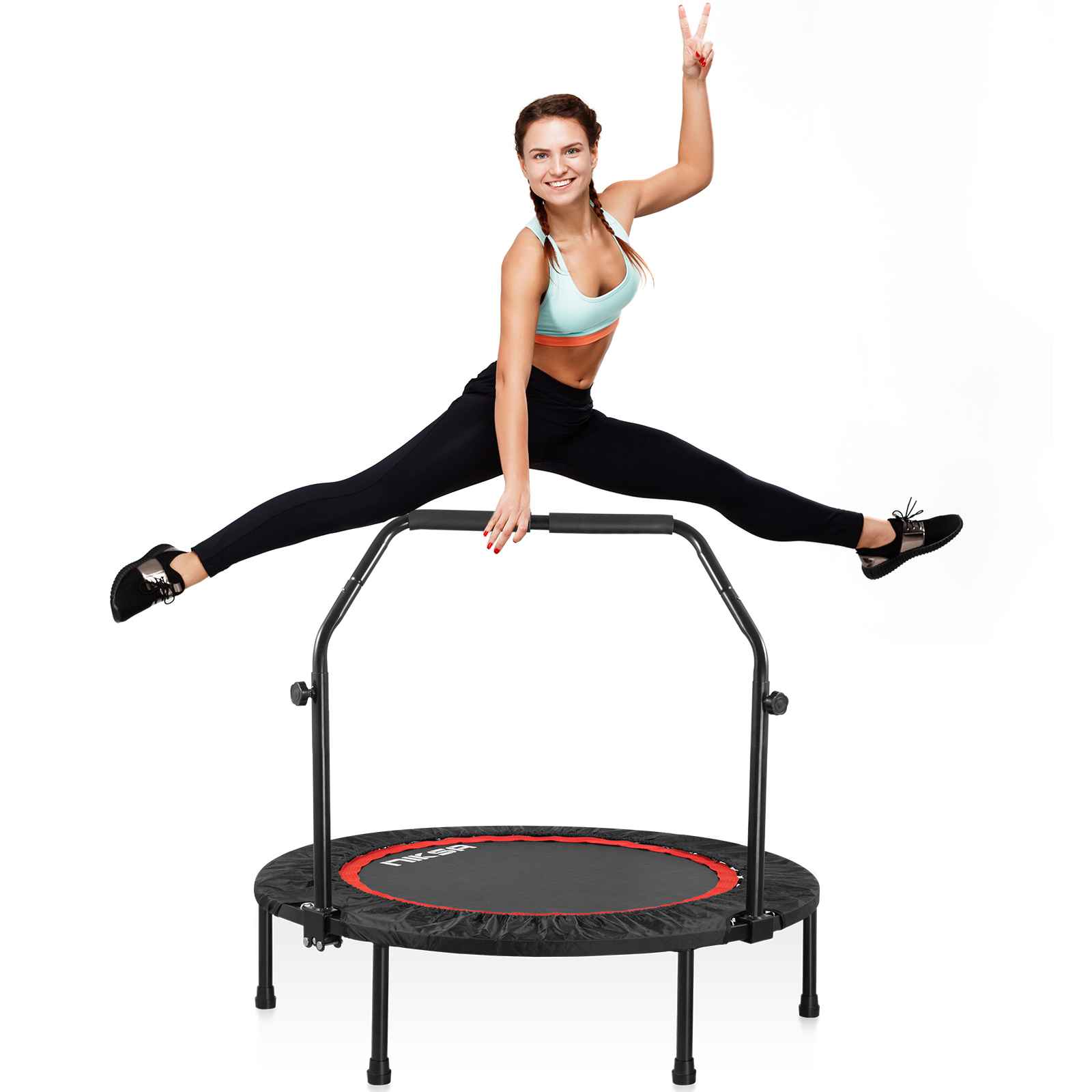 Foldable and Portable Exercise Workout Trampoline | NKSA